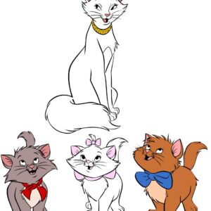 Laser Cutting Designs for Aristocats