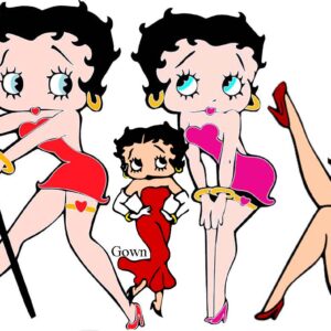 Laser Cutting Designs for BettyBoop