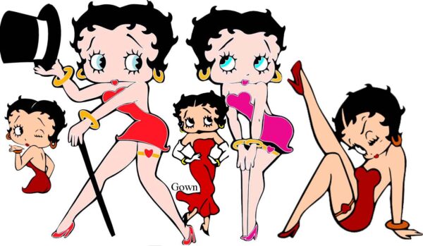 Laser Cutting Designs for BettyBoop