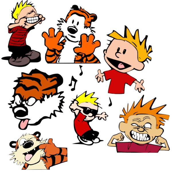 Laser Cutting Designs for CalvinHobbes