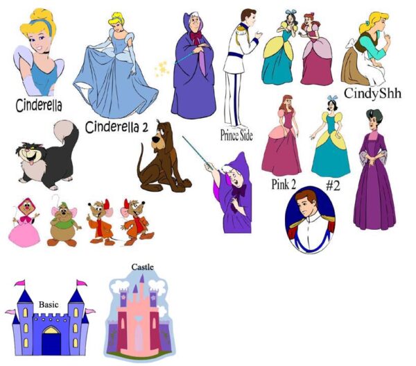 Laser Cutting Designs for Cinderella