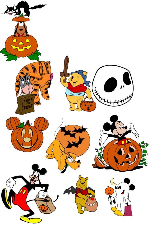 Laser Cutting Designs for DisneyHalloween