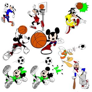 Laser Cutting Designs for DisneySports