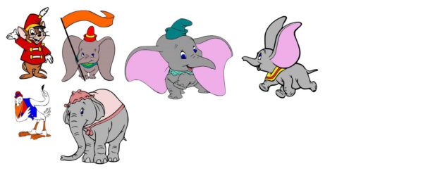 Laser Cutting Designs for Dumbo