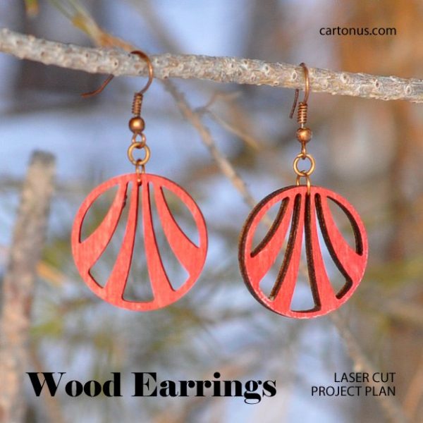 Laser Cutting Designs for Earrings (3)