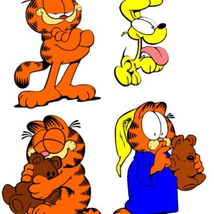 Laser Cutting Designs for Garfield