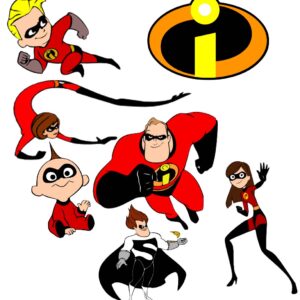 Laser Cutting Designs for Incredibles