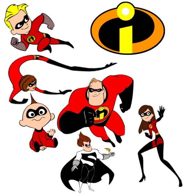 Laser Cutting Designs for Incredibles