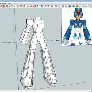 Laser Cutting Designs for Megaman