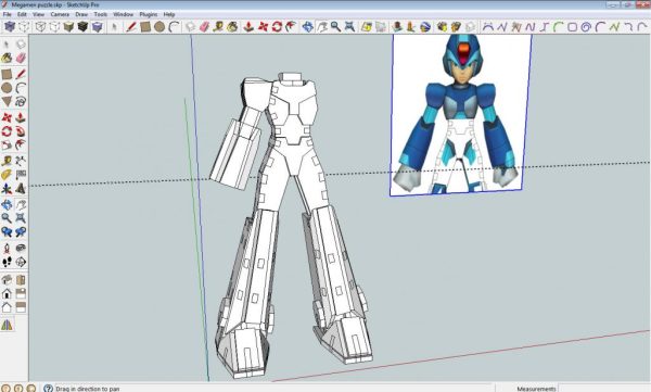 Laser Cutting Designs for Megaman