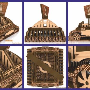 Laser Cutting Designs for Model14 (276)