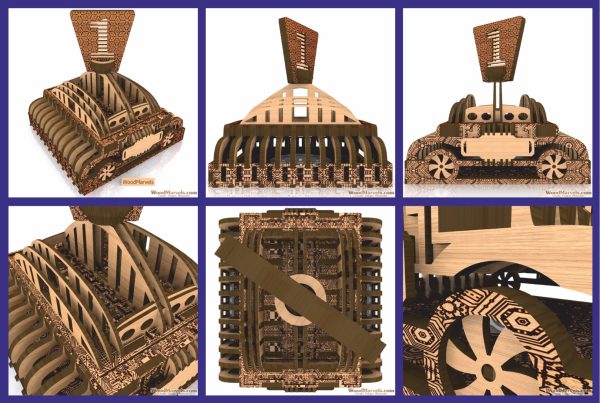 Laser Cutting Designs for Model14 (276)