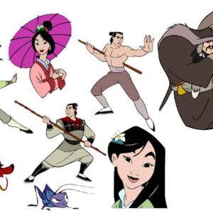 Laser Cutting Designs for Mulan