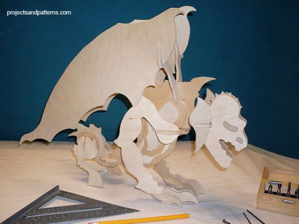 Laser Cutting Designs for PP-Gargoyle