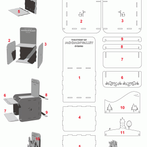 Laser Cutting Designs for Pbox