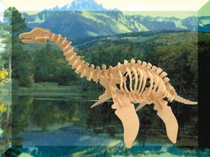 Laser Cutting Designs for Plesiosaurus