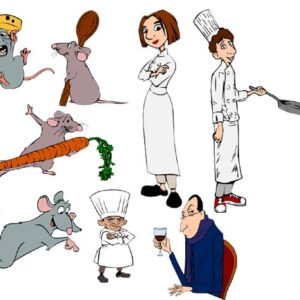 Laser Cutting Designs for Ratatouille