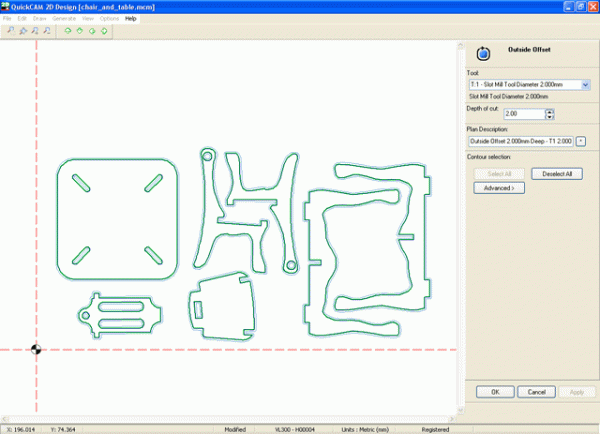 Laser Cutting Designs for Table Chairs