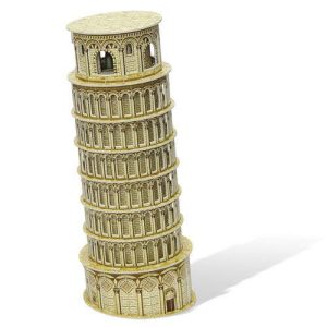 Laser Cutting Designs for Tower of Pisa