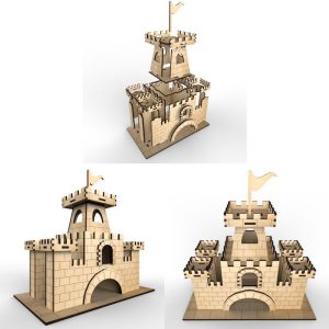 Laser Cutting Designs for tea_house_castle